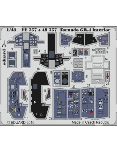 Tornado GR.4 interior for Revell