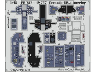 Tornado GR.4 interior for Revell