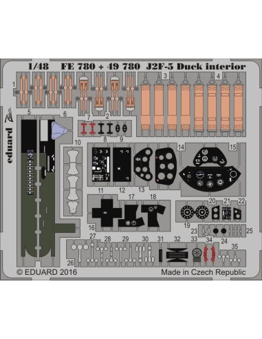 J2F-5 Duck interior for Merit