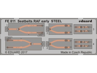 Seatbelts RAF early STEEL