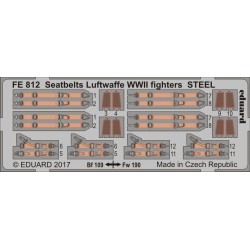 Seatbelts Luftwaffe WWII fighters STEEL