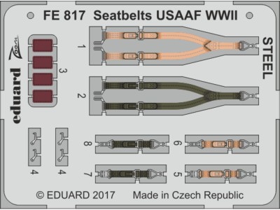 Seatbelts USAAF WWII STEEL