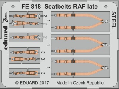 Seatbelts RAF late STEEL