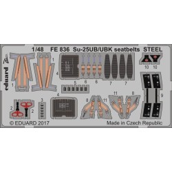 Su-25UB/UBK seatbelts STEEL for SMER