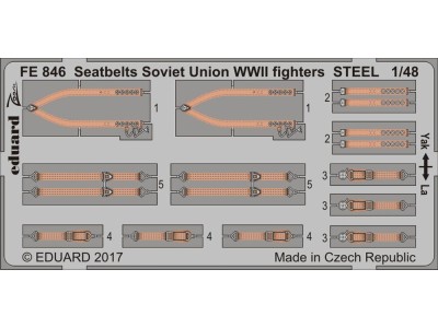 Seatbelts Soviet Union WW2 fighters STEE