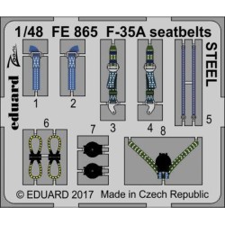 F-35A seatbelts STEEL for Meng