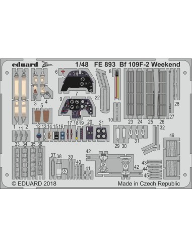 Bf 109F-2 Weekend for Eduard