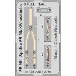 Spitfire FR Mk.XIV seatbeltsSTEEL f.Airf