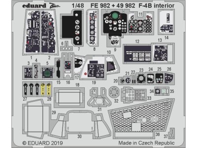 F-4B interior for Academy