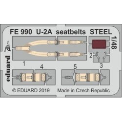 U-2A seatbelts STEEL for AFV Club