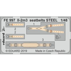 II-2m3 seatbelts STEEL for Tamiya