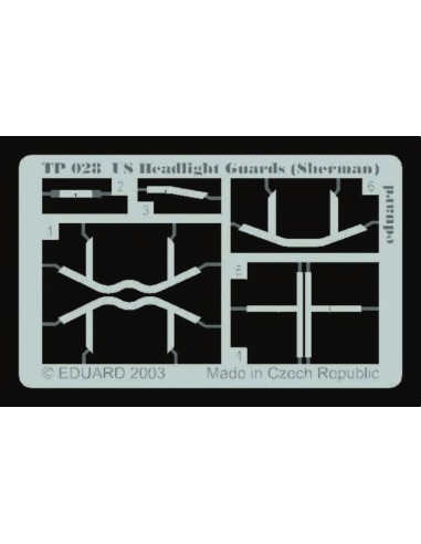 US Headlight Guards (Sherman)