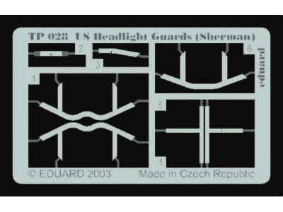 US Headlight Guards (Sherman)