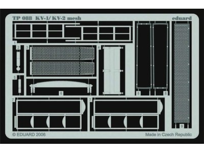 KV-1/KV-2 mesh early für Trumpeter Bausatz