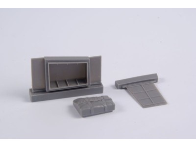 Beaufighter Mk.IF Dinghy Box and Access Panel for Revell
