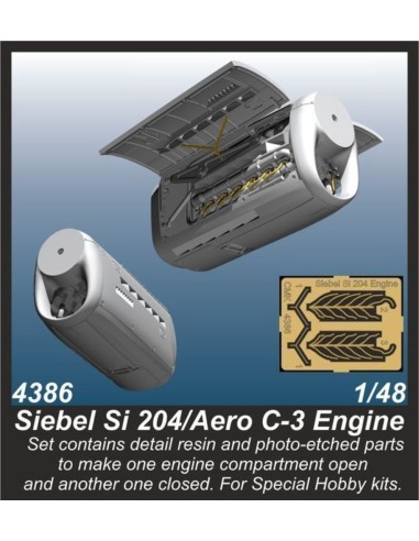 Siebel Si 204/Aero C-3 Engine