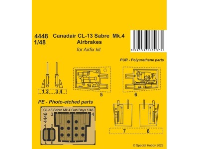 Canadair CL-13 Sabre Mk.4 Airbrakes