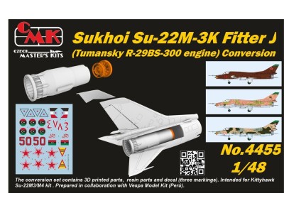 Sukhoi Su-22M-3K Fitter J (Tumansky R-29BS-300 engine) Conversion