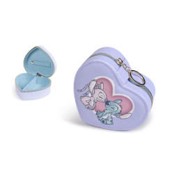 STITCH & ANGEL - Boîte à Bijoux Coeur avec Tirette