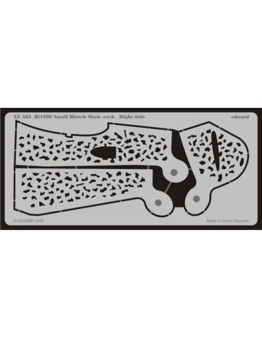 Bf-109ESmall Blotch mask-etch