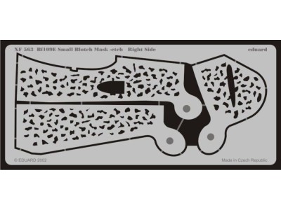 Bf-109ESmall Blotch mask-etch