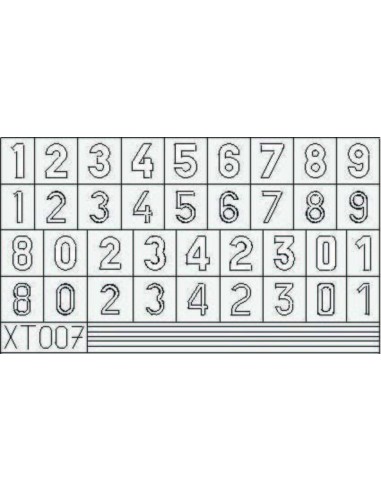 German Number small
