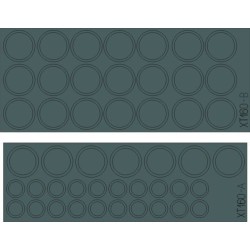 M-26 wheel masks for Hobby Boss