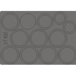 BT-7 wheel masks for Tamiya