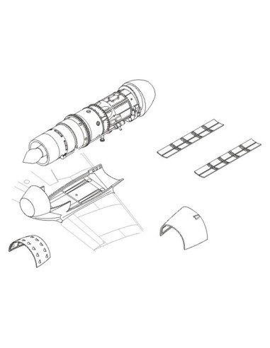 Me 262 A Motor Set