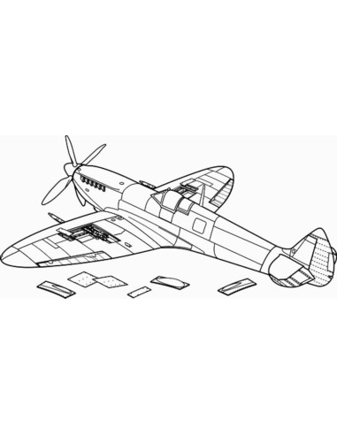 Spitfire Armament Type C Waffen Set