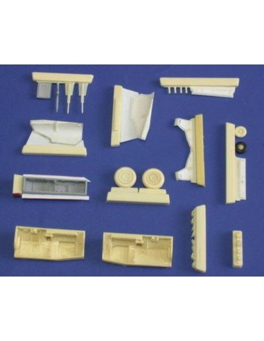 JAS-39D Gripen untercarriage für Italeri Bausatz