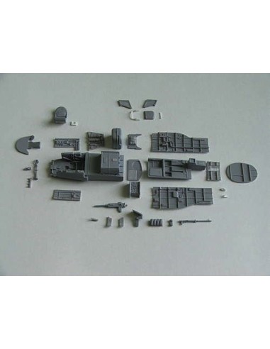 Ki-45 Toryu interior für Hasegawa Bausatz