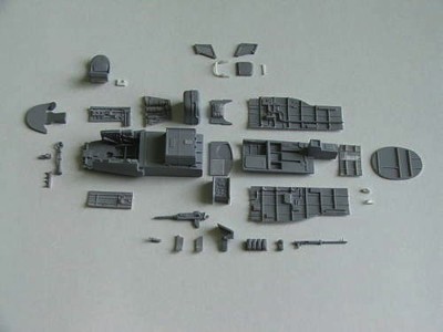 Ki-45 Toryu interior für Hasegawa Bausatz