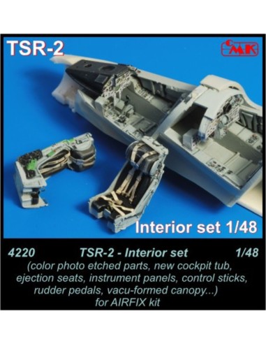 TSR-2 Interior Set für Airfix Bausatz