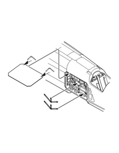 TSR-2 Electronic Bay für Airfix Bausatz