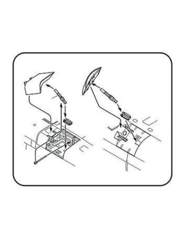 TSR-2 Airbrakes Set für Airfix Bausatz