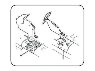 TSR-2 Airbrakes Set für Airfix Bausatz
