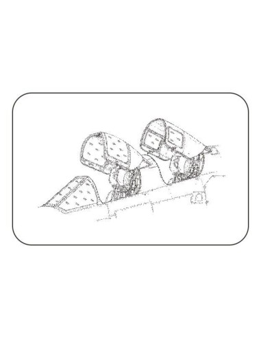 TSR-2 Correction Set Pilots Canopy für Airfix...