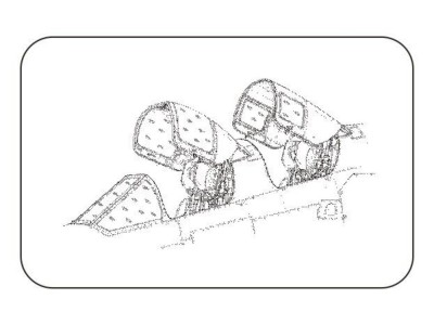 TSR-2 Correction Set Pilots Canopy für Airfix Bausatz