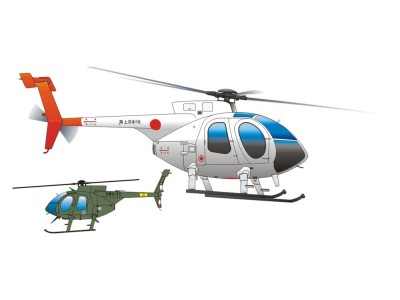 MD-500E/OH-6DA Conversion set