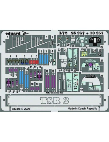 TSR 2 Für Airfix Bausatz