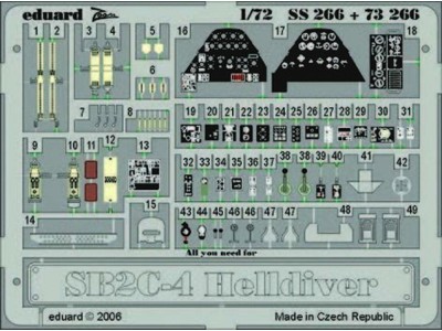 SB2C-4 Helldiver für Academy Bausatz
