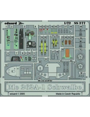 Me 262A-1 Schwalbe SS277