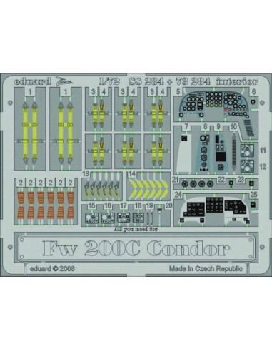 Fw 200C Condor interior für Revell-Bausatz