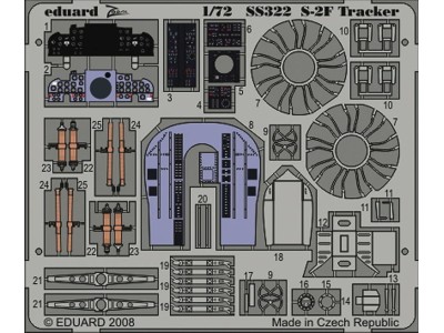 S-2F Für Hasegawa Bausatz