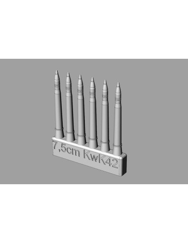 7,5cm KwK42 ammo for Pz.V Panther ausf.D/A/G