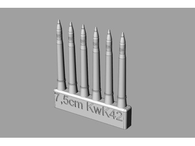7,5cm KwK42 ammo for Pz.V Panther ausf.D/A/G