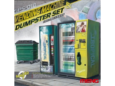 Vending Machine & Dumster Set