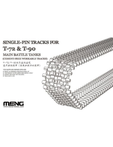 Single-Pin Tracks for T-72 & T-90 Main Battle...