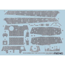 German Heavy Tank Sd.Kfz.182 King Tiger Zimmerit Decal